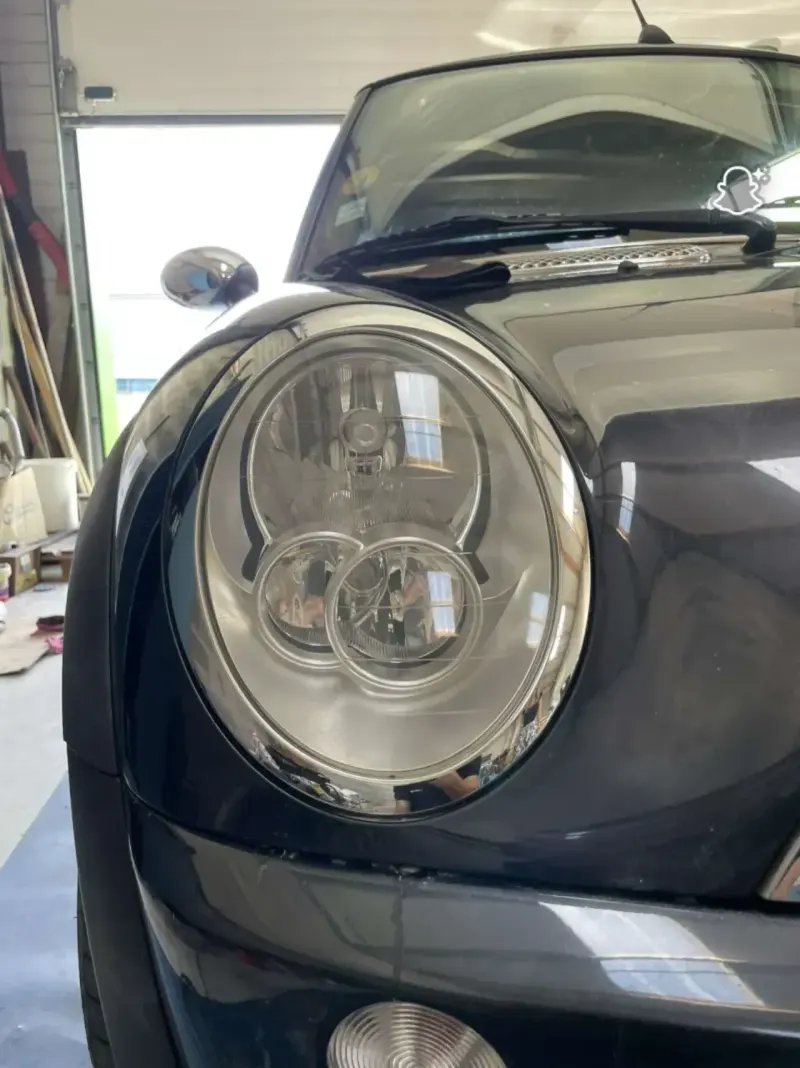 Rénovation phares après detailing DJIB Detailing Pornic