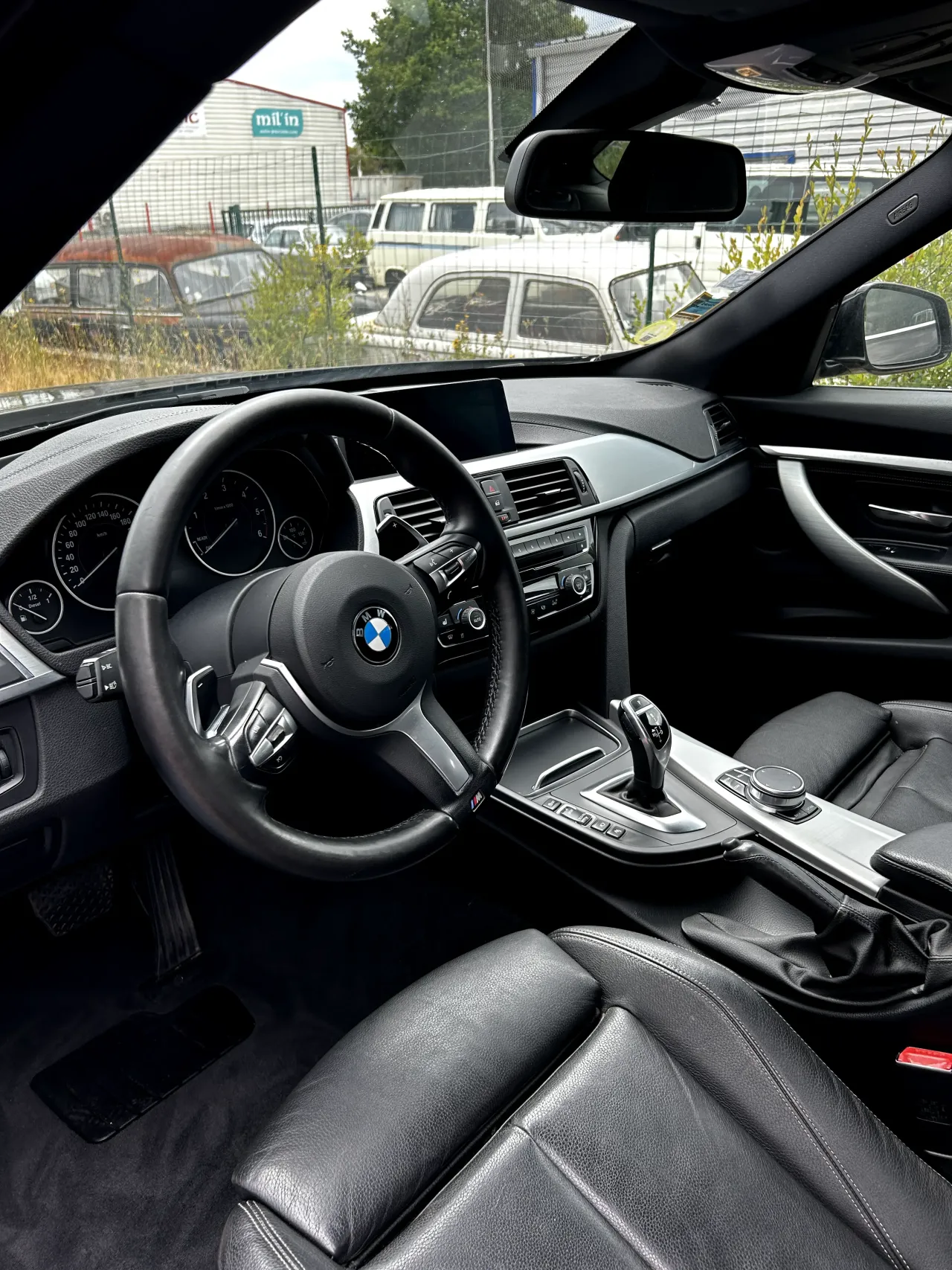 Intérieur BMW après detailing