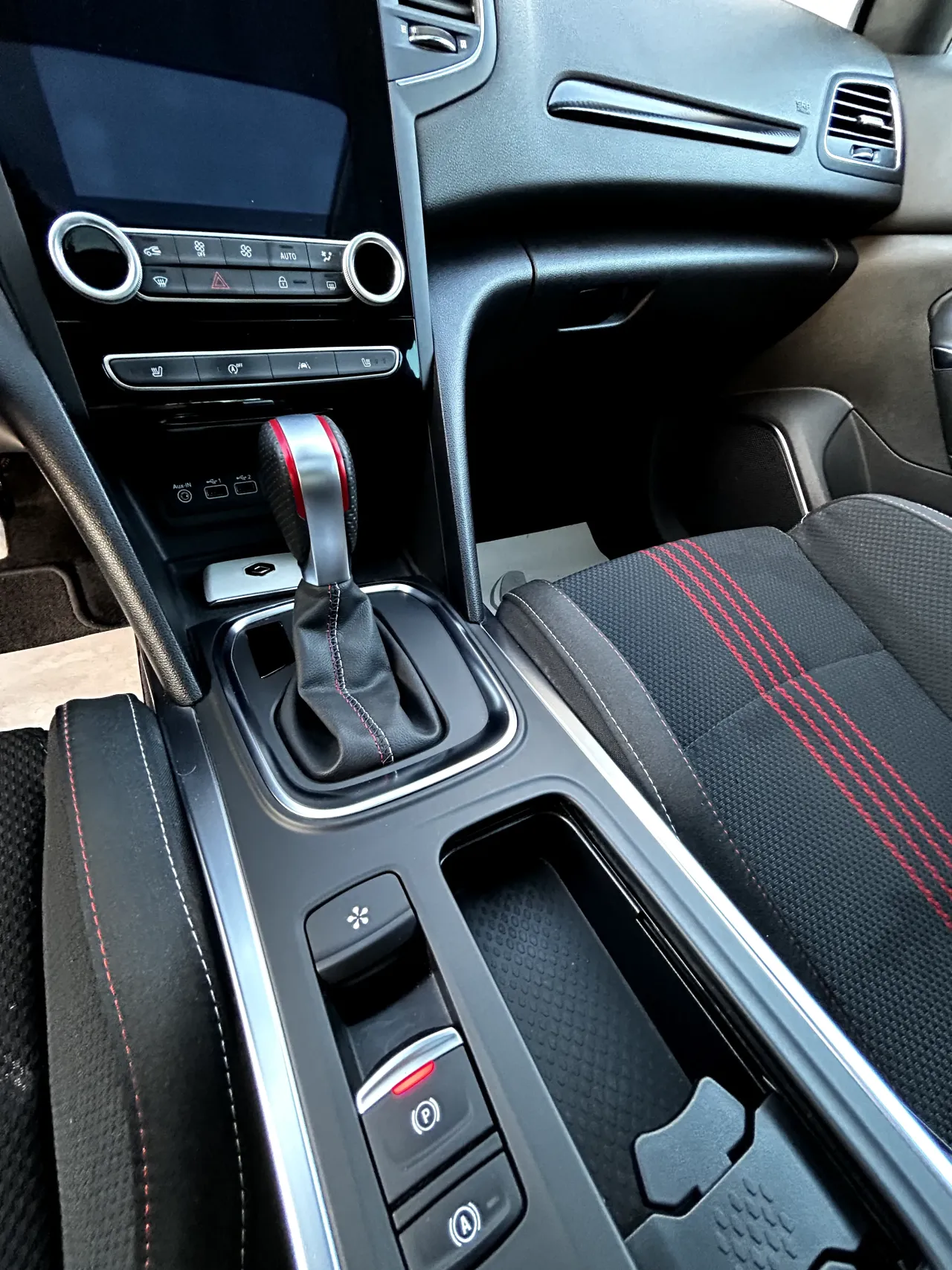 Intérieur Renault Megane RS après detailing